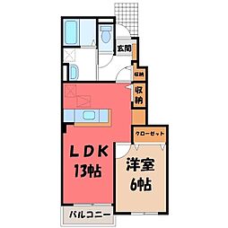 真岡鐵道 真岡駅 バス9分 長田下車 徒歩6分