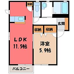 JR東北本線 雀宮駅 バス6分 寿鶴薬師堂下車 徒歩8分
