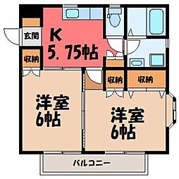 JR東北本線 宇都宮駅 バス29分 中道下車 徒歩2分