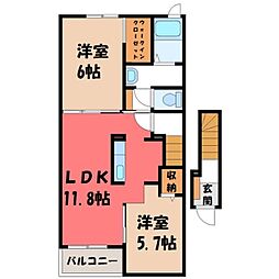 東武宇都宮線 東武宇都宮駅 バス15分 上石川十文字下車 徒歩11分