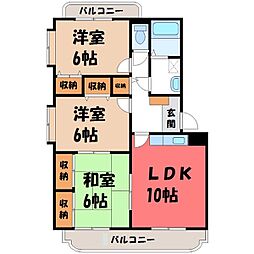 東武日光線 新栃木駅 徒歩4分