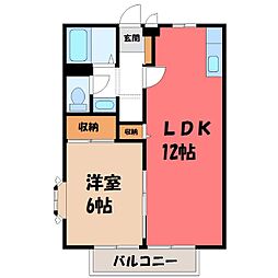 JR両毛線 小山駅 徒歩34分 2階/-