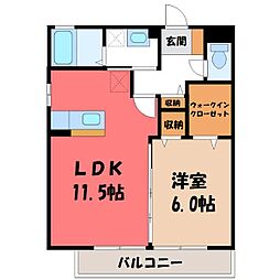 東武宇都宮線 西川田駅 徒歩13分