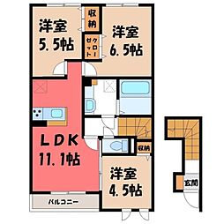 東武日光線 新大平下駅 徒歩24分