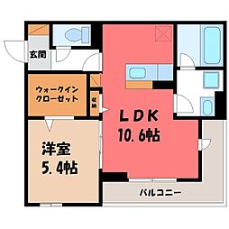 宇都宮芳賀ライトレール線 宇都宮駅東口駅 徒歩13分 2階/-