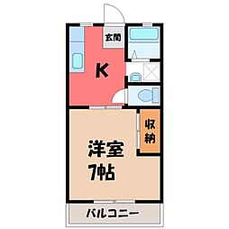 サンワハイツ 8号棟 1階