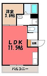 宇都宮芳賀ライトレール線 グリーンスタジアム前駅 徒歩14分 1階/-