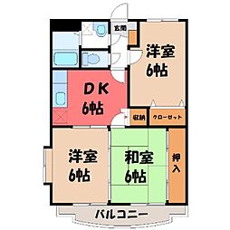 🉐敷金礼金0円！🉐東北本線 宝積寺駅 徒歩27分