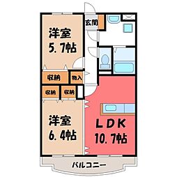 プリムヴェール C棟 3階/-