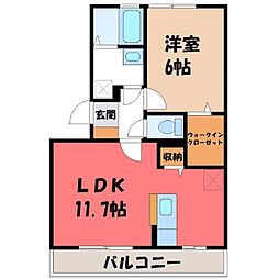 東北本線 宇都宮駅 バス25分 鶴田神社前下車 徒歩4分