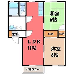 JR日光線 鹿沼駅 徒歩32分 2階/-