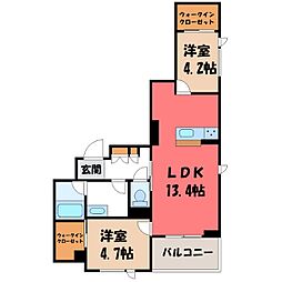 JR東北本線 宇都宮駅 徒歩5分 2階/-