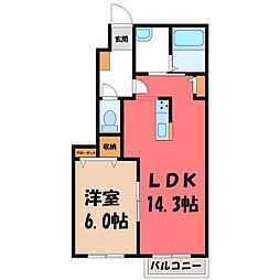 東武宇都宮線 東武宇都宮駅 徒歩21分 1階/-
