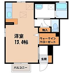 東武宇都宮線 東武宇都宮駅 4.1km