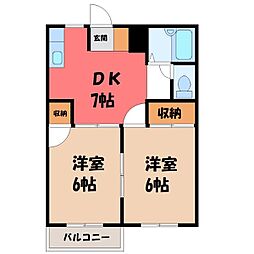 東武宇都宮線 江曽島駅 徒歩13分