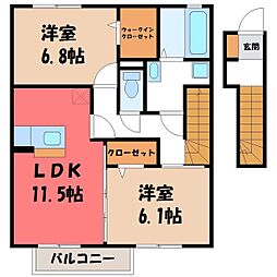 グレイスコート雅 A 2階/-
