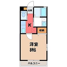 宇都宮芳賀ライトレール線 東宿郷駅 徒歩14分 2階/-