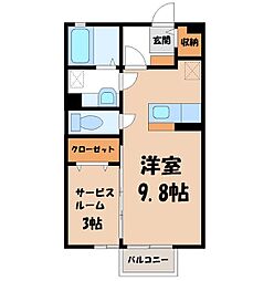JR東北本線 雀宮駅 徒歩35分