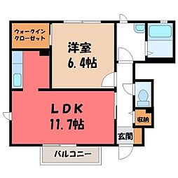 JR東北本線 石橋駅 徒歩12分