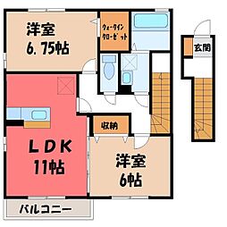 東武宇都宮線 西川田駅 徒歩18分