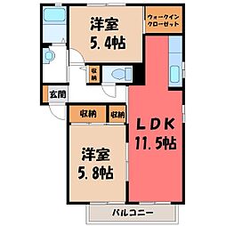 クレアトゥール C 2階