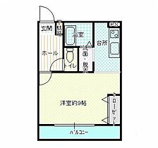 フローラ開成 101 ｜ 福島県郡山市開成6丁目（賃貸アパート1DK・1階・28.02㎡） その2