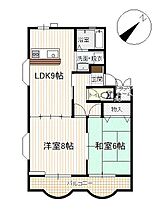 ノーブルハイツ　C棟 105 ｜ 福島県郡山市富田東5丁目（賃貸アパート2LDK・1階・51.96㎡） その2