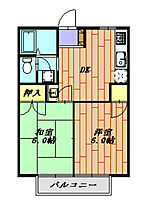 プラムヒルサワダ　204号室  ｜ 東京都青梅市二俣尾２丁目（賃貸アパート2DK・2階・40.04㎡） その2