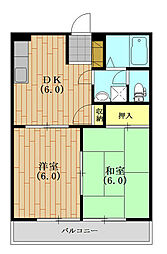 フォブールグリーングラス　エー203号室 2階