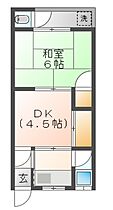 兵庫県姫路市楠町（賃貸マンション2K・2階・30.00㎡） その2