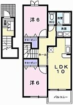 兵庫県赤穂市磯浜町（賃貸アパート2LDK・2階・57.22㎡） その2