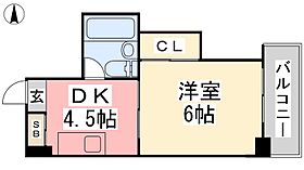 ジョイア壱番館  ｜ 愛媛県松山市鉄砲町（賃貸マンション1DK・6階・22.10㎡） その2