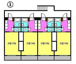 第40杉フラット  ｜ 愛媛県松山市御幸1丁目（賃貸マンション1DK・3階・22.68㎡） その2