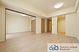 上杉三丁目シティハウス 703 2LDKのリビング/ダイニング