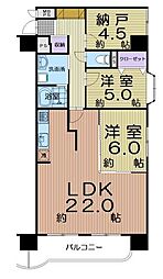間取図画像 2SLDK