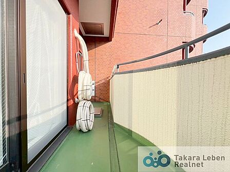 風通しが良く、お洗濯物も早く乾きそうです。毎日のお洗濯が楽しみになりそうです。