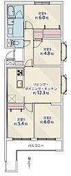 パラッシオ上杉山 4LDKの間取図画像