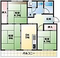 大久保東第一住宅19号棟5階190万円