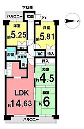間取図画像 4LDK