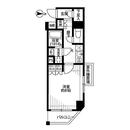 プレールドゥーク東陽町_間取り_0