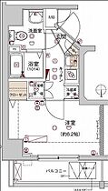 ハーモニーレジデンス木場ステーションフロント 502 ｜ 東京都江東区木場５丁目3-6（賃貸マンション1K・5階・21.07㎡） その2