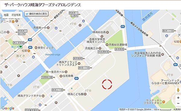 ザ・パークハウス晴海タワーズティアロレジデンス 809｜東京都中央区晴海２丁目(賃貸マンション2LDK・8階・61.25㎡)の写真 その17