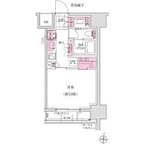 ディームス木場 302 ｜ 東京都江東区東陽１丁目25-14（賃貸マンション1K・3階・25.69㎡） その2