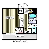 レジディア木場 1111 ｜ 東京都江東区木場６丁目7-18（賃貸マンション1K・11階・21.00㎡） その2