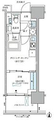 江東区大島4丁目マンション 1DKの間取図画像