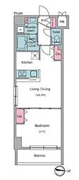 LIGHTTERRACE押上 1LDKの間取図画像