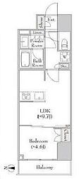 ルミーク錦糸町 1LDKの間取図画像