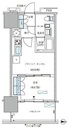 江東区大島4丁目マンション 1DKの間取図画像