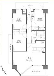 間取図画像 3LDK