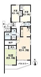 間取図画像 3LDK